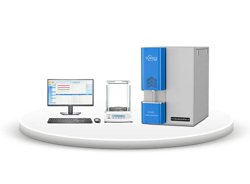 High Frequency Infrared Carbon Sulfur Analyzer SES-802