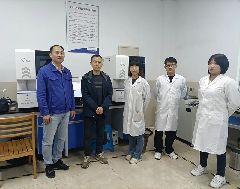 Syens SES-906 | High-Frequency Infrared Carbon-Sulfur Analyzer Assists Fujian Sanbao Iron and Steel in Achieving Efficient Production